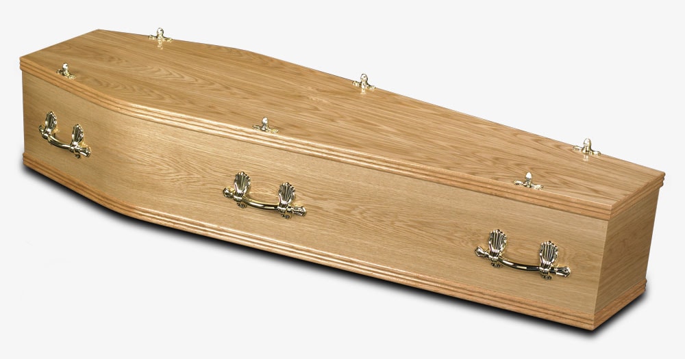 Coffin from Walsh Funerals